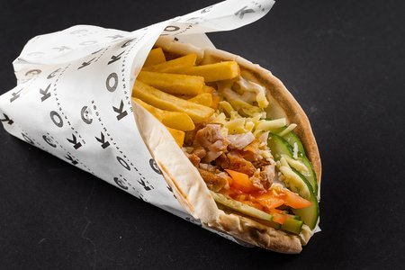 Гирос закрытый с курицей